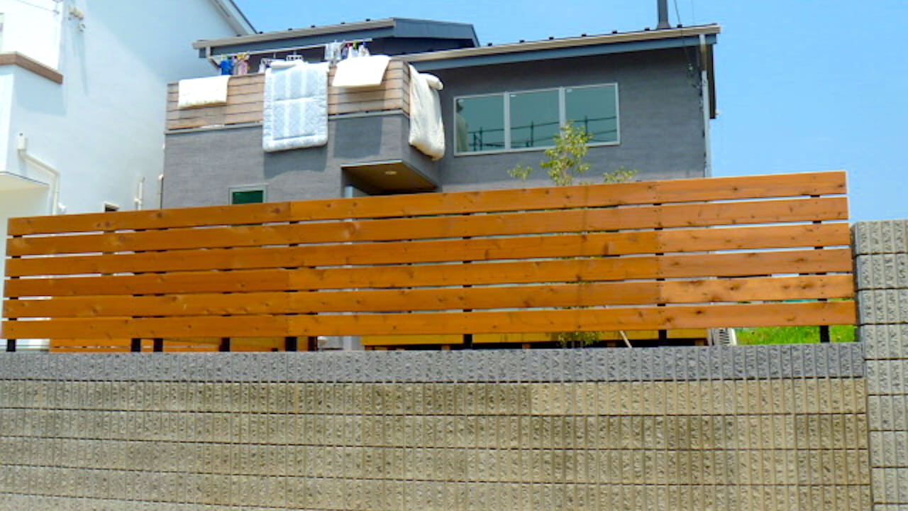 塀・フェンスの外構施工例