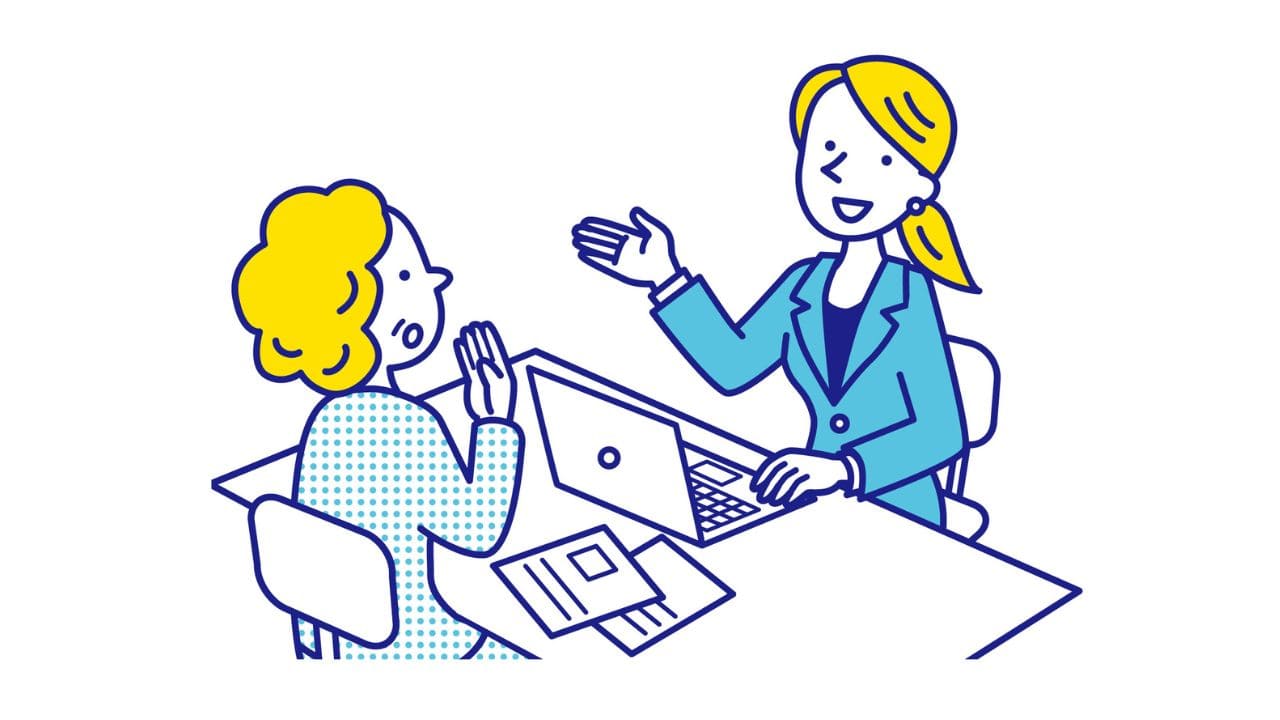 介護保険の手続きをイメージした写真