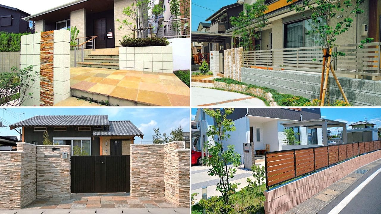 ナチュラルモダンな化粧ブロックをまとめた画像