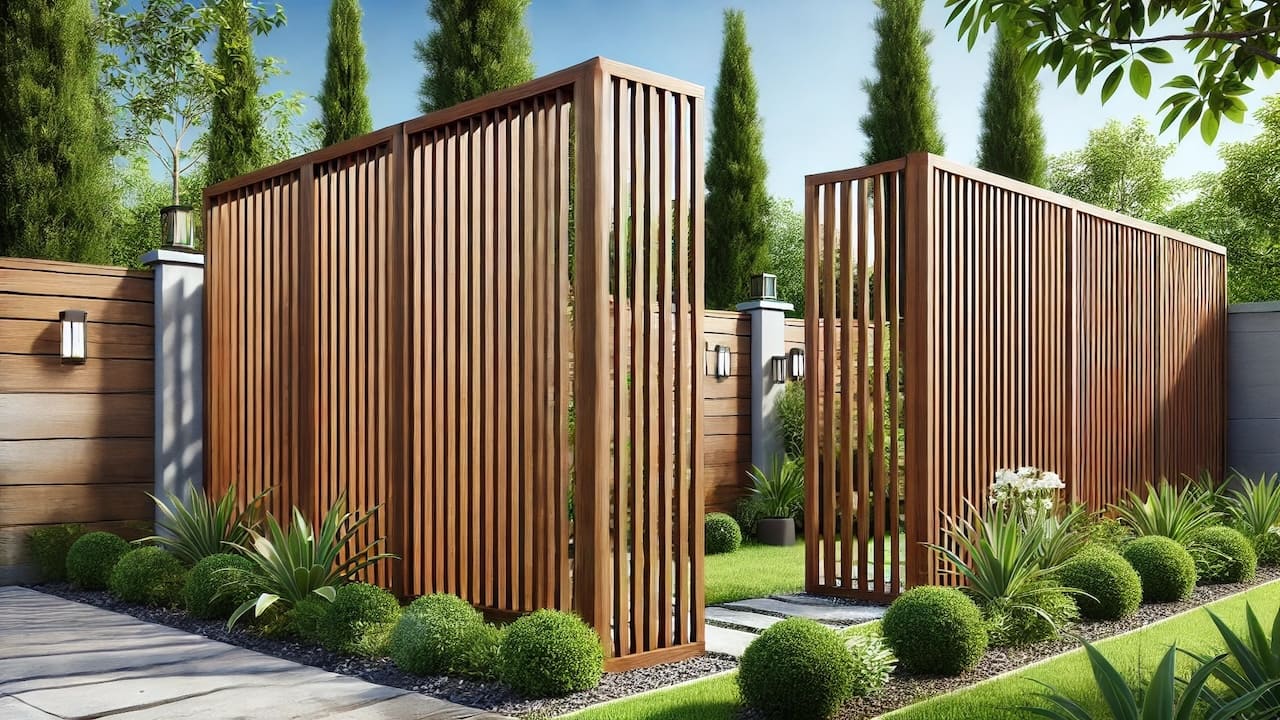 庭リフォームでフェンス工事