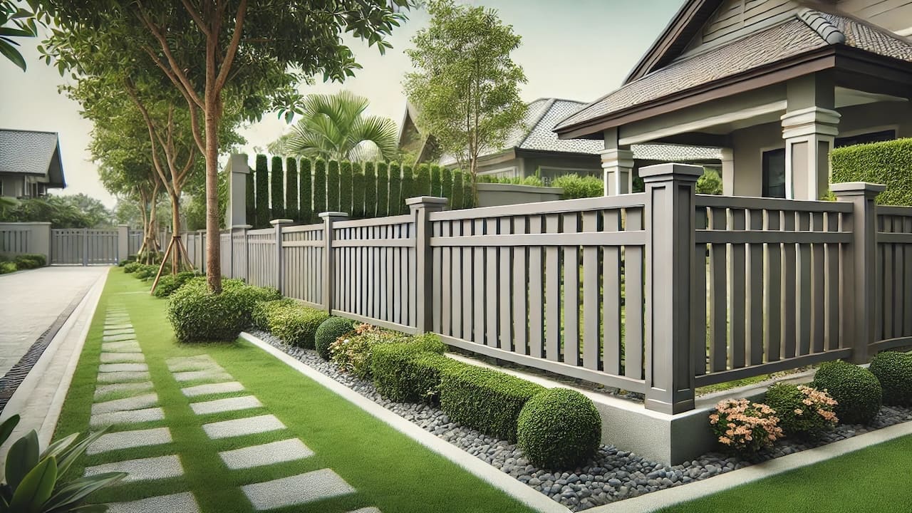 庭リフォームでフェンス工事