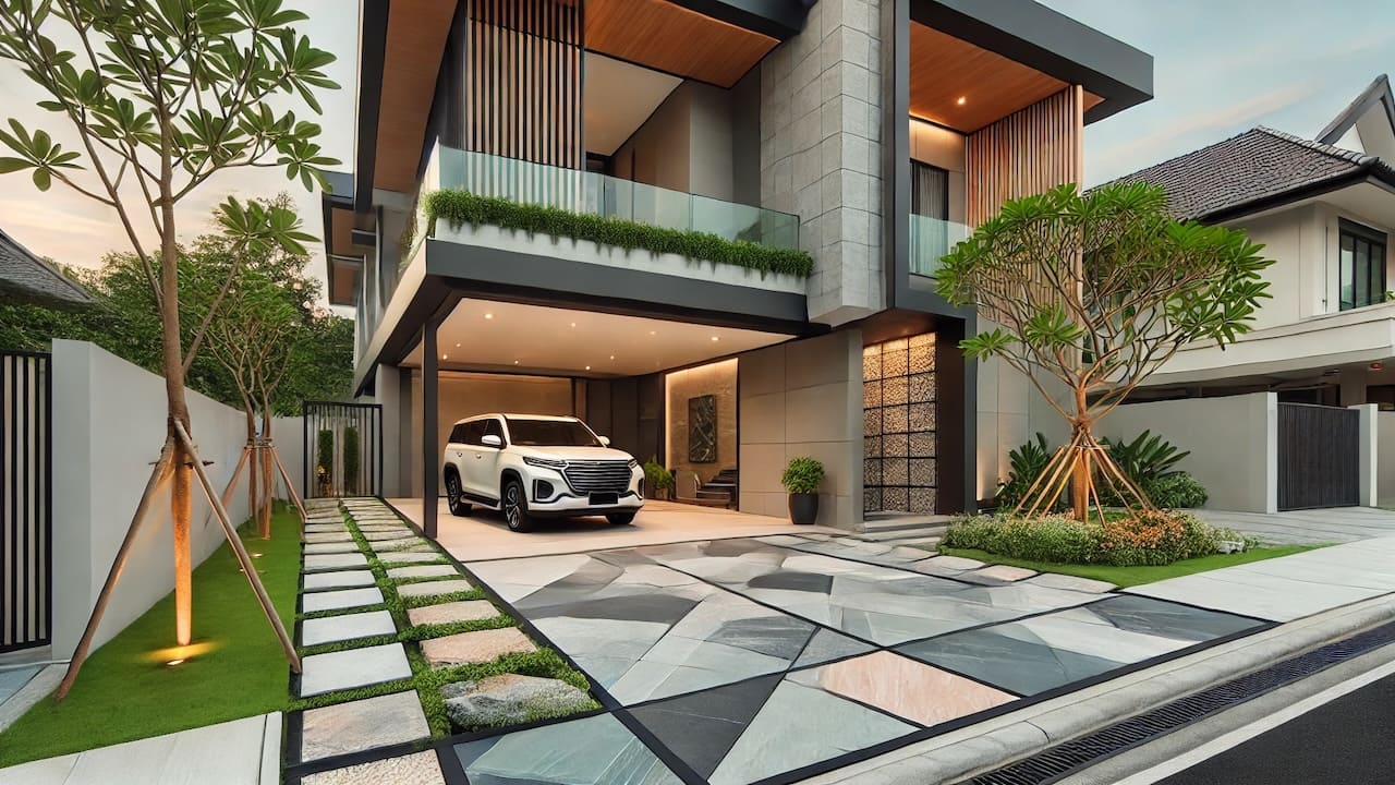 駐車スペースのリフォーム