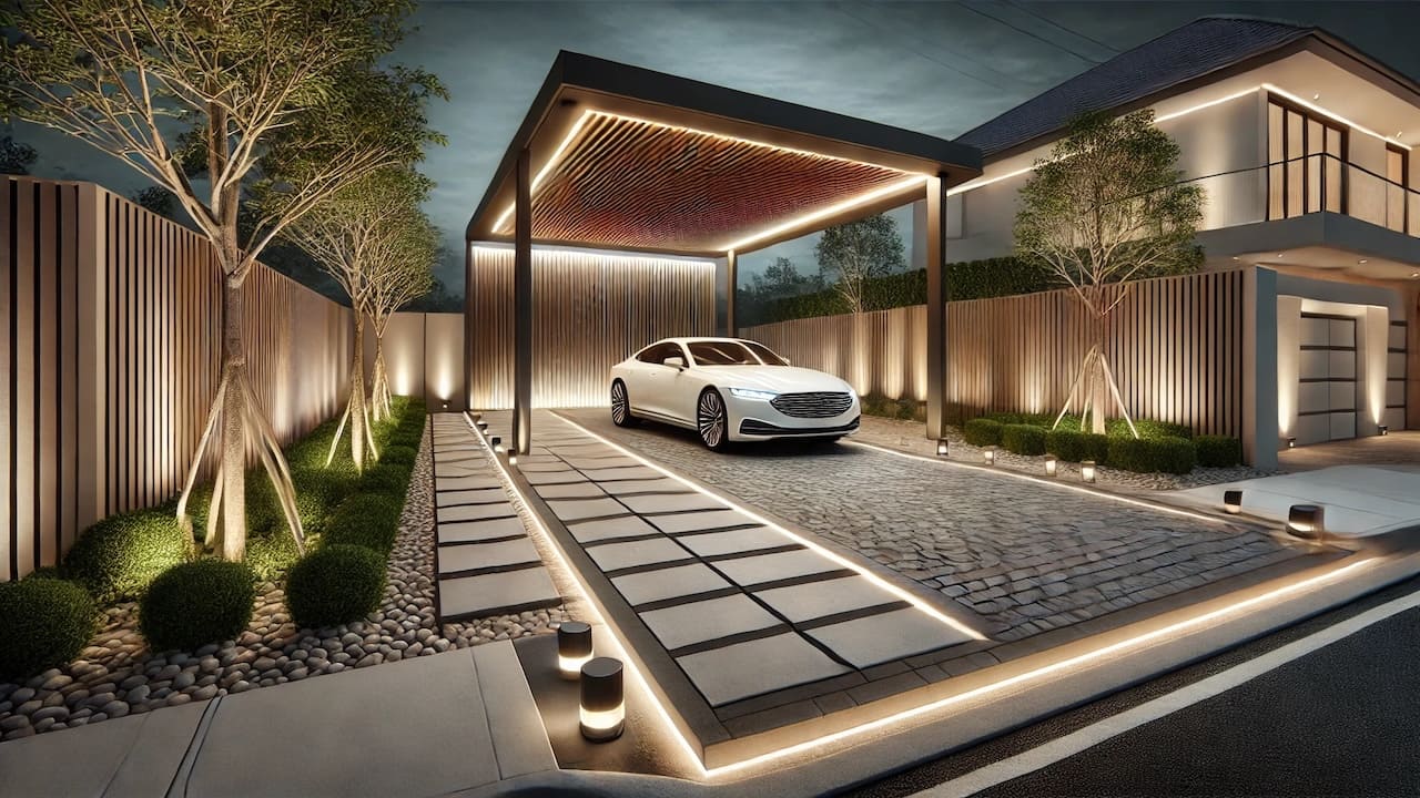 駐車スペースのリフォーム