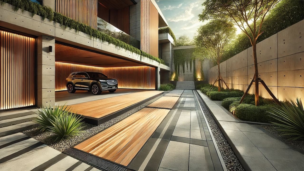 駐車スペースのリフォーム