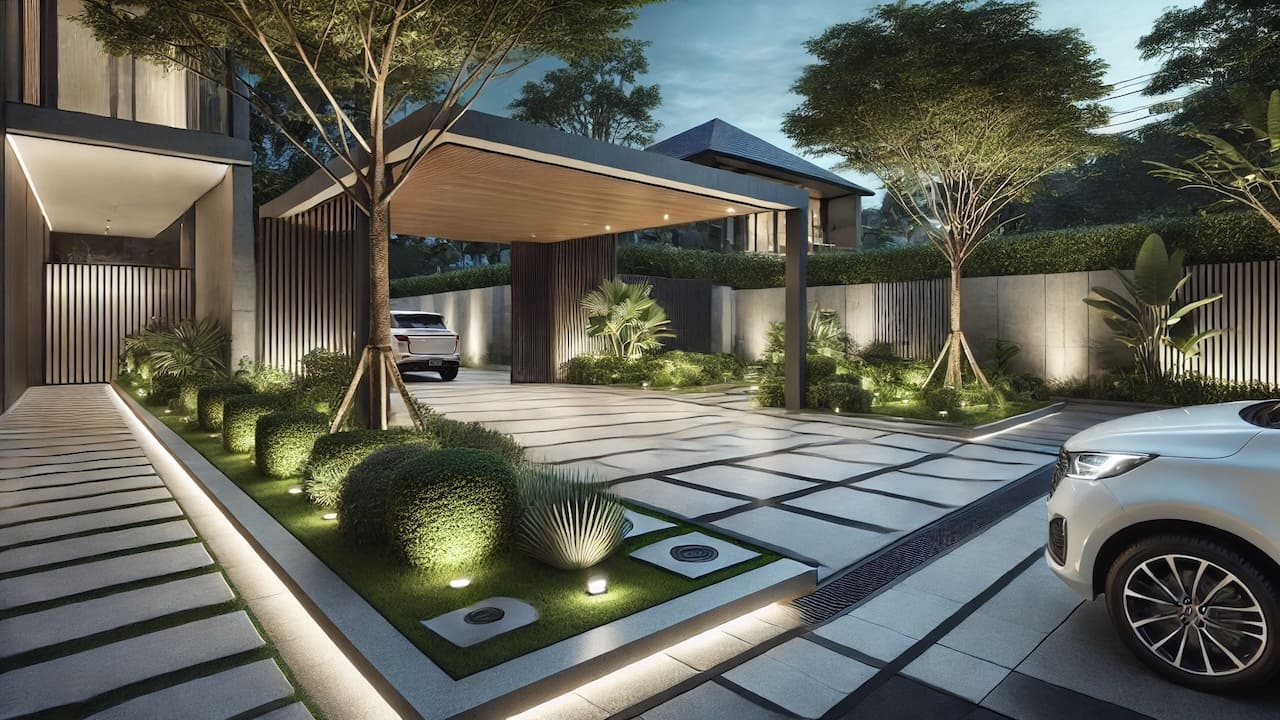 駐車スペースのリフォーム