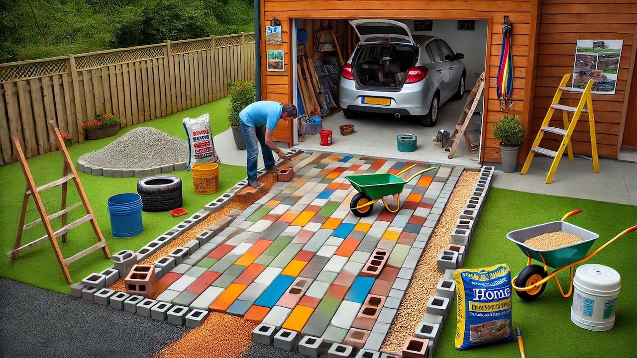 駐車スペースのリフォーム