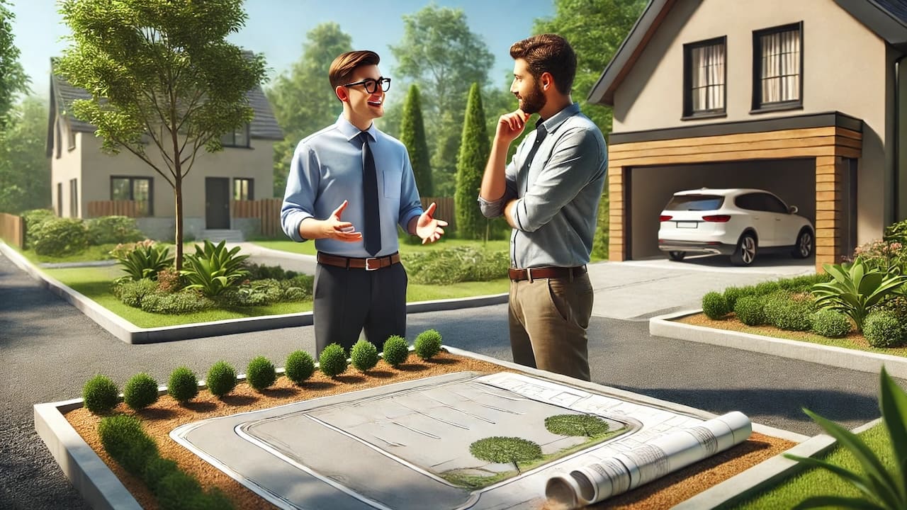 駐車スペースのリフォーム