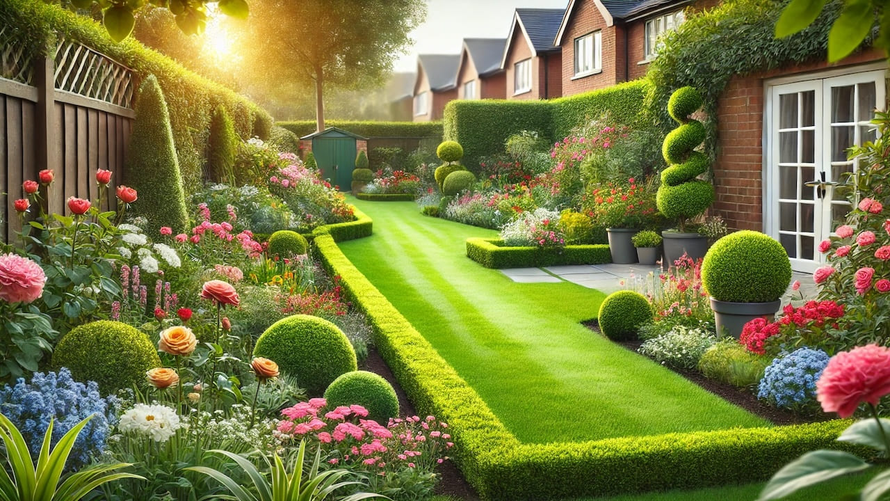 荒れた庭のリフォーム