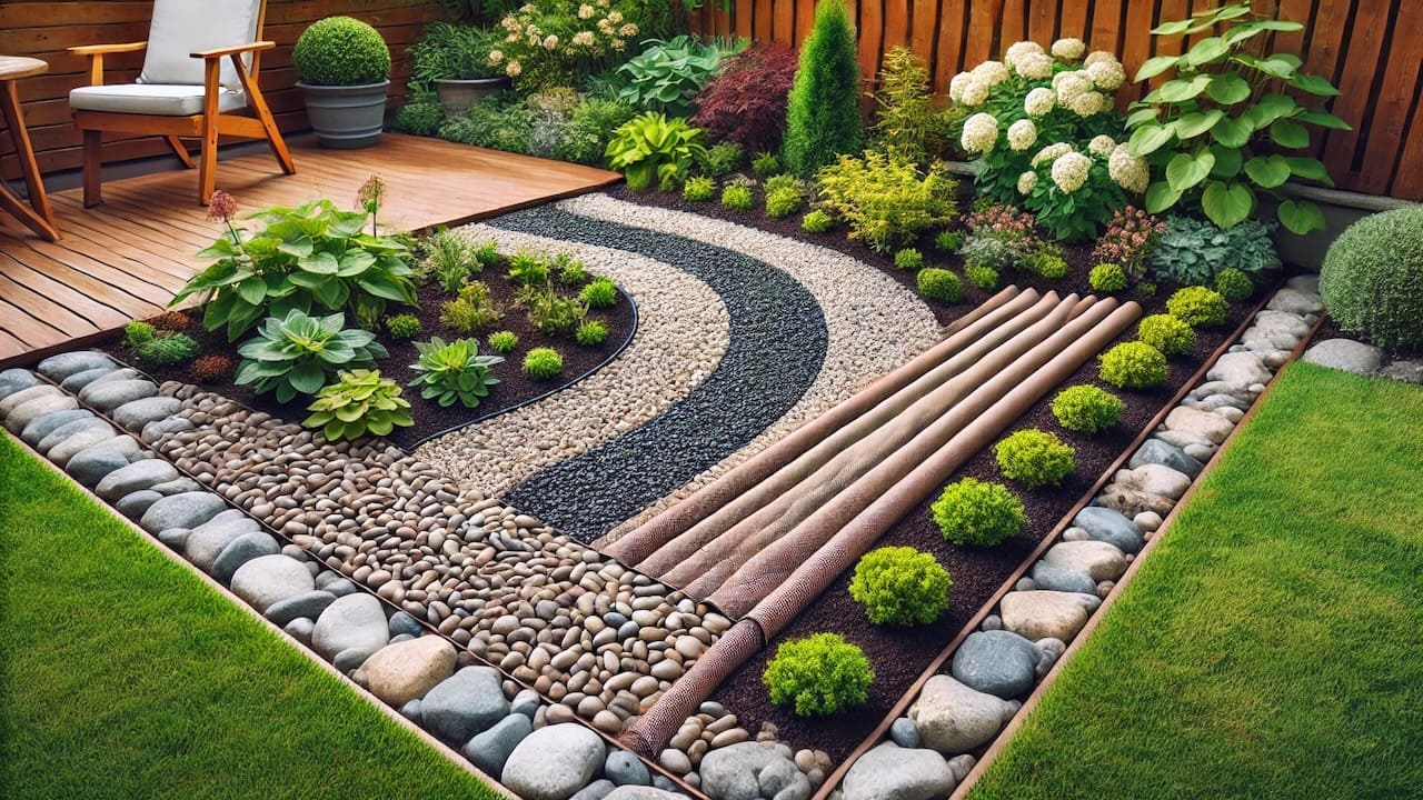 荒れた庭のリフォーム