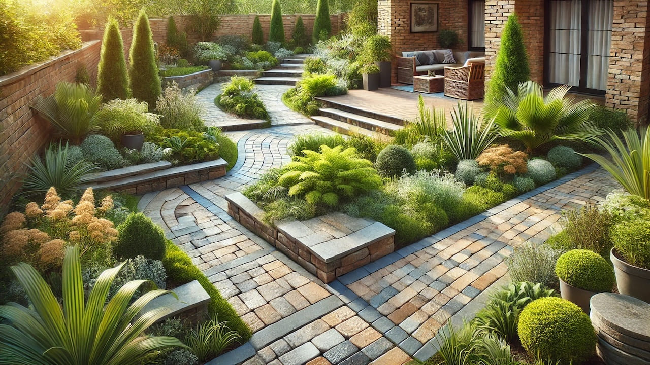 荒れた庭のリフォーム