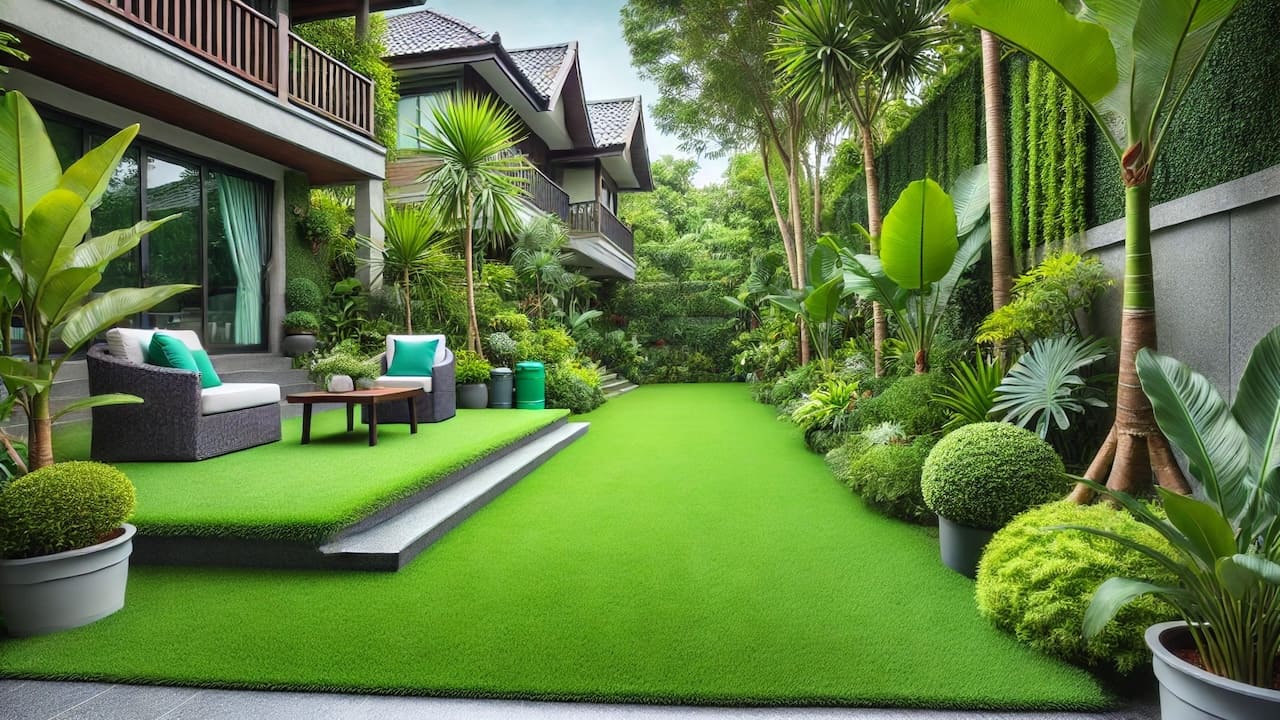 荒れた庭のリフォーム