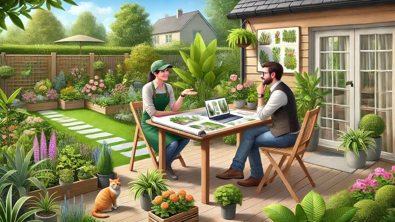 荒れた庭のリフォーム