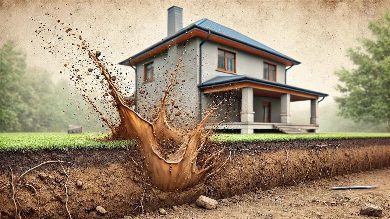 土の庭をリフォーム