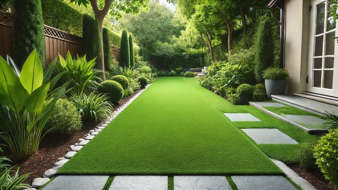 土の庭をリフォーム