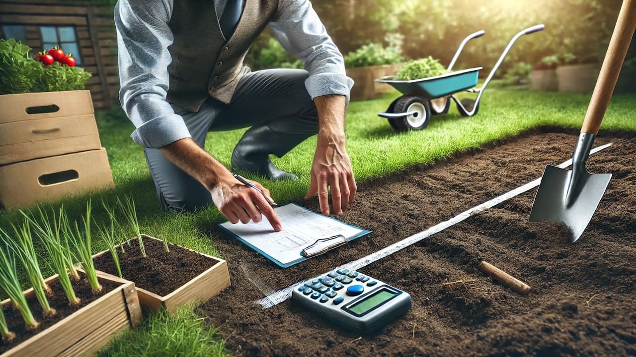 土の庭をリフォーム