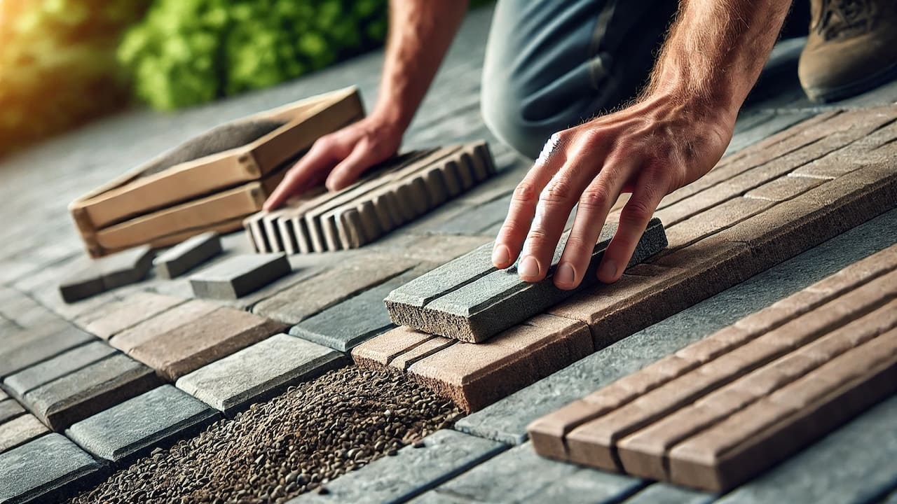 土の庭をリフォーム