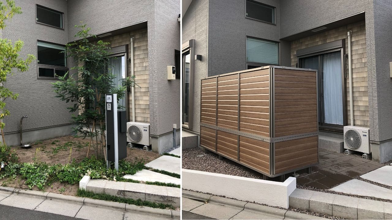 左がリフォーム前｜右がリフォーム後
</div><br>