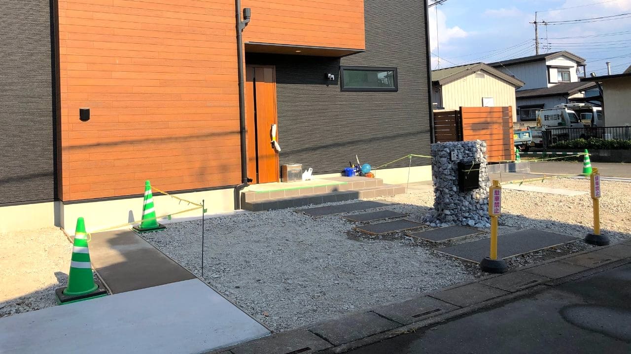 車4台分の駐車場