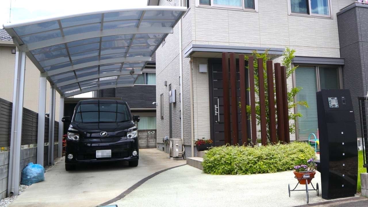 おしゃれなインターロッキング舗装の施工例