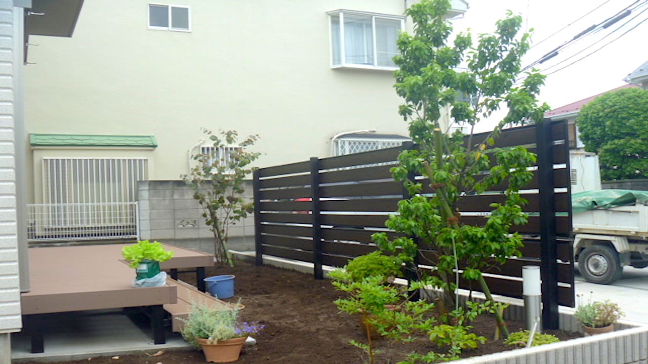 庭の外構施工例