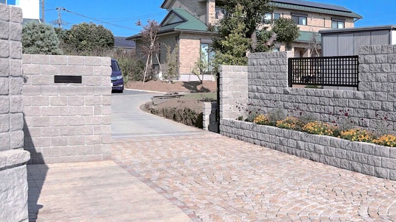 おしゃれな化粧ブロック