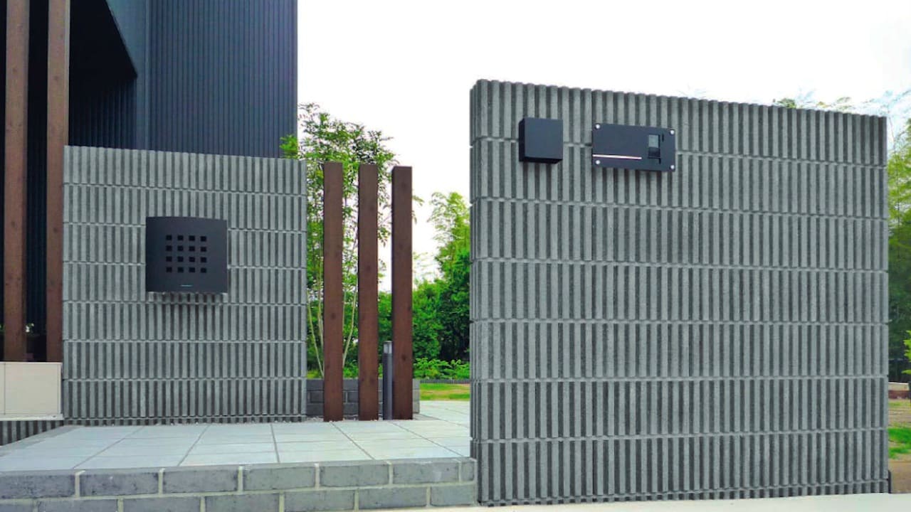 おしゃれな化粧ブロック